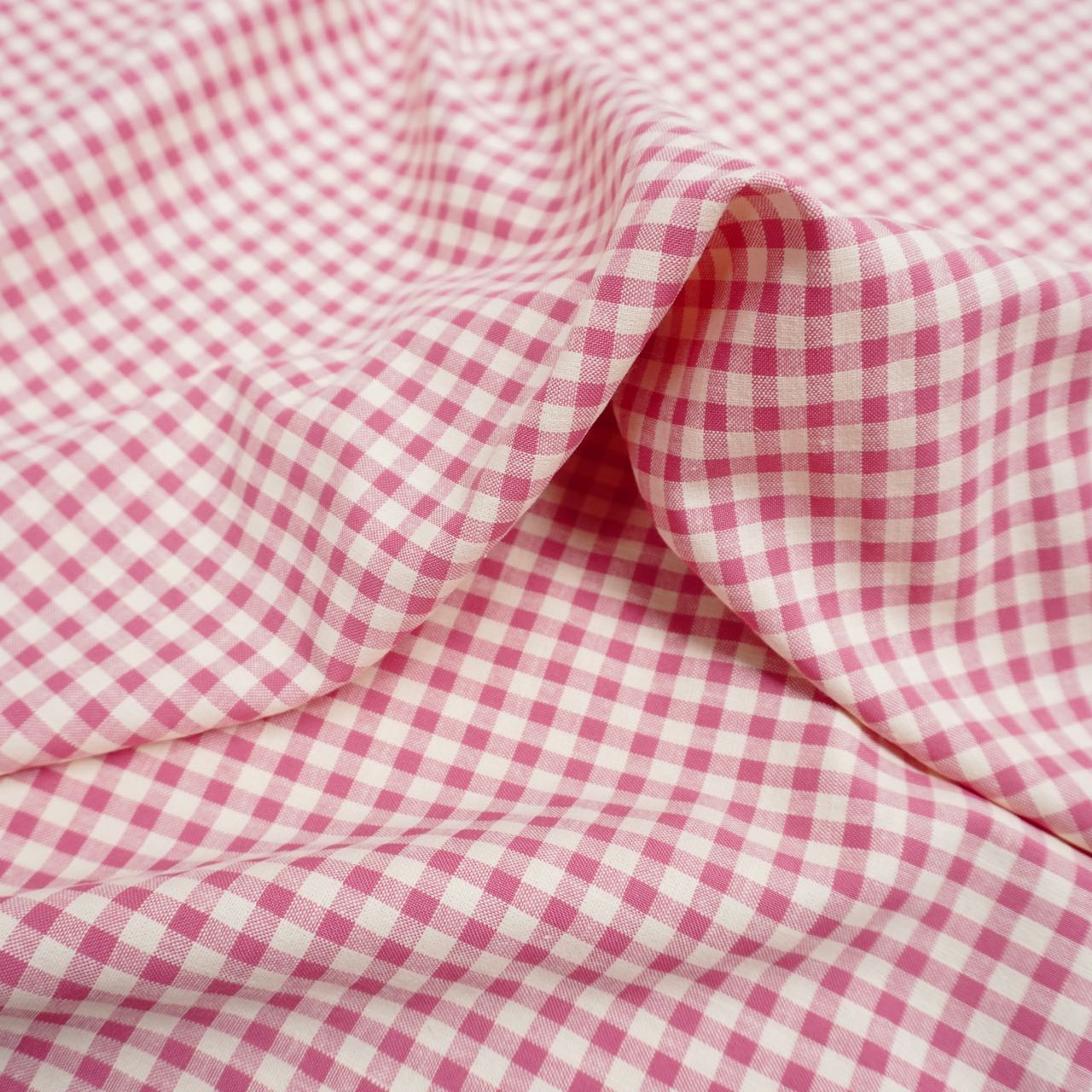 Cotton Gingham fabric (5mm) - 25